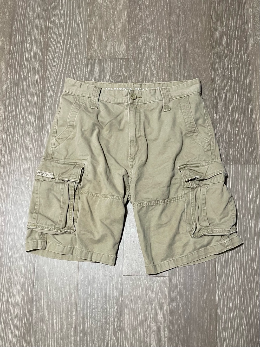 Men’s Nautica Jeans Co. Khaki Cargo Shorts